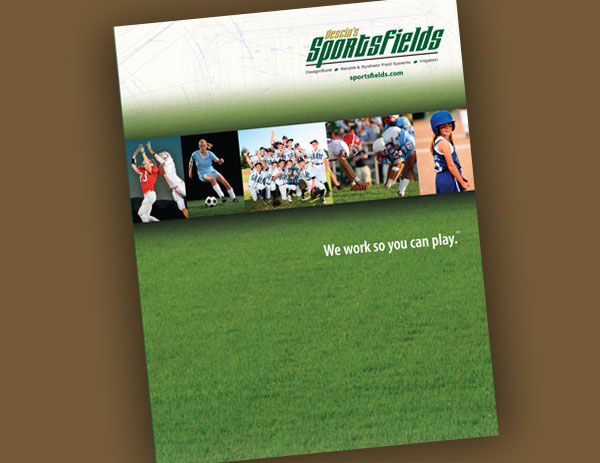 Sportsfields brochure design