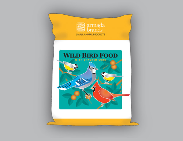 Bird feed package design